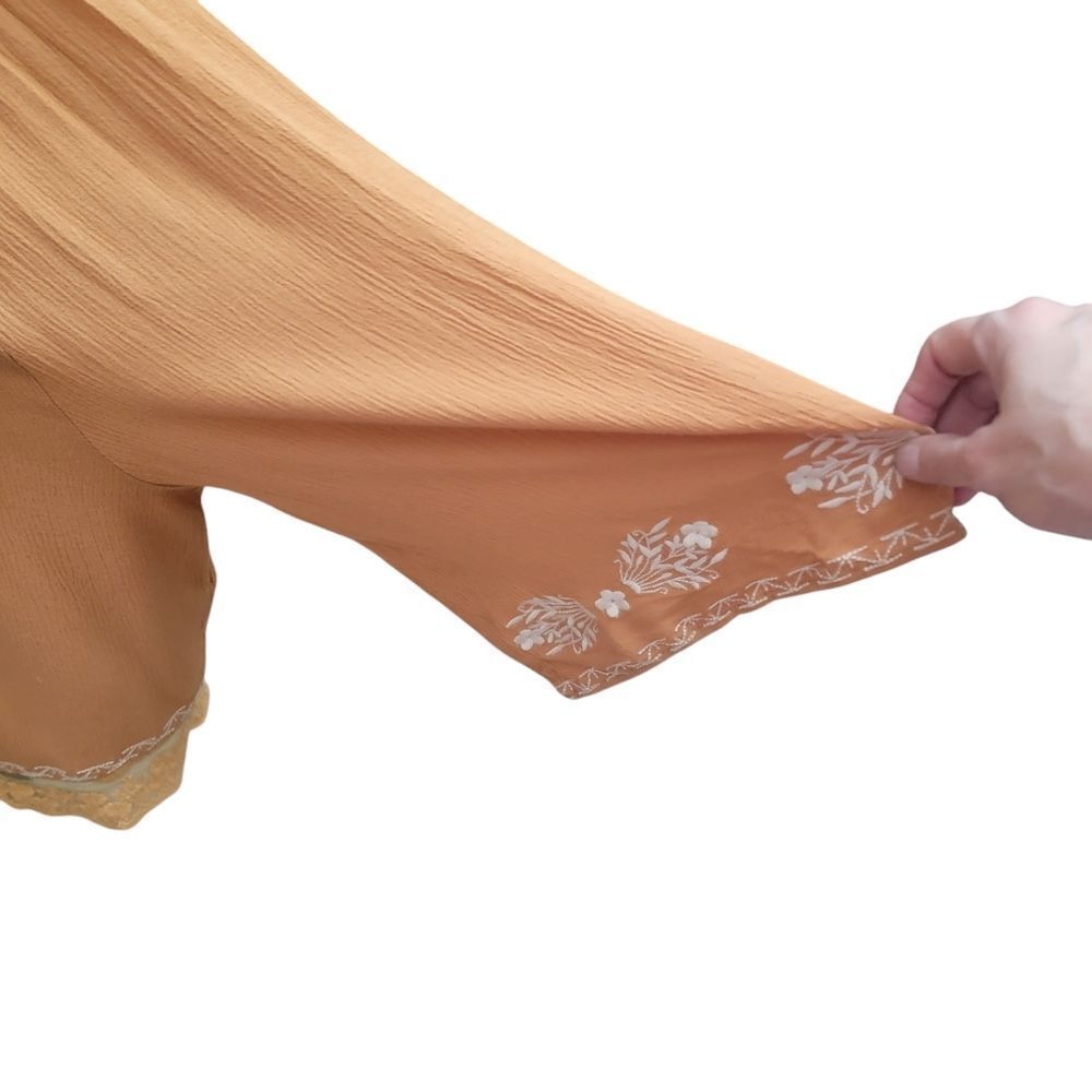 Sundance Boho Belle Embroidered Open Front Kaftan… - image 10